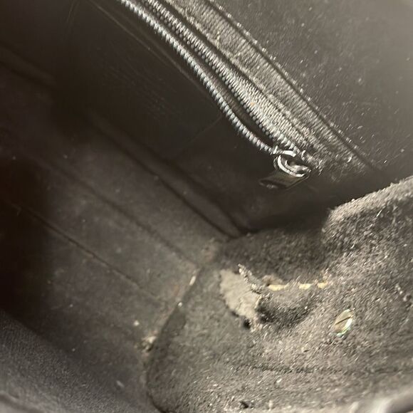 Black leather Brighton cross body purse - Picture 5 of 7